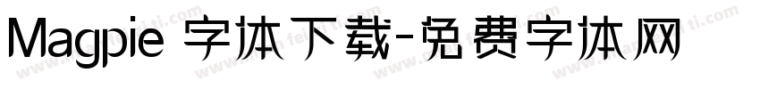 Magpie 字体下载字体转换